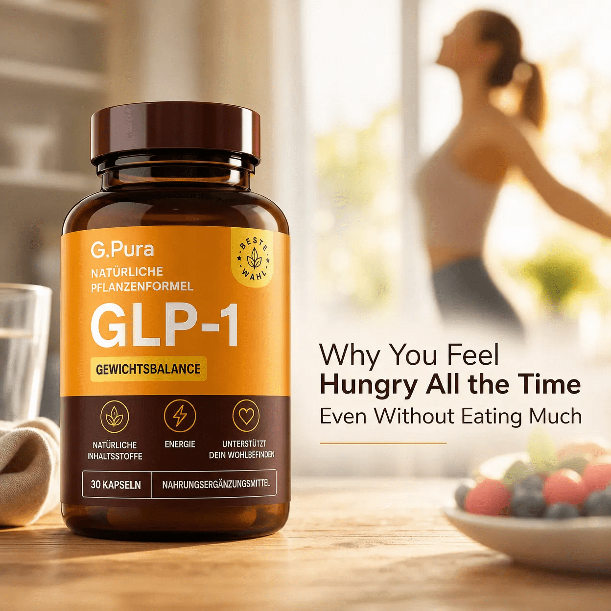 Explanation of why people feel hungry all the time due to hormone imbalance affecting appetite control